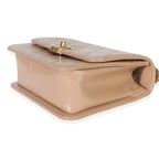 Chanel Beige Quilted Calfskin Mini Perfect Fit Flap Bag