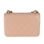 Chanel Beige Quilted Calfskin Mini Perfect Fit Flap Bag