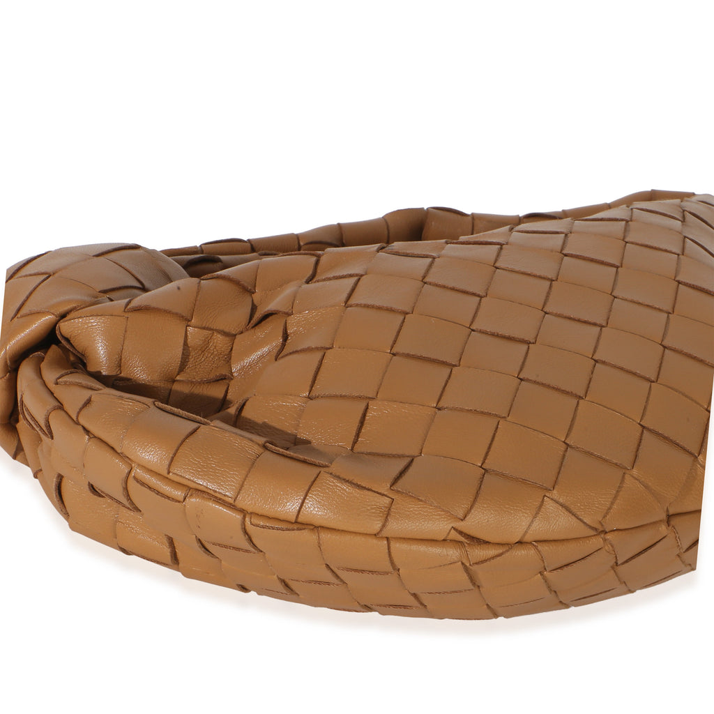 Caramel Nappa Intrecciato Mini Jodie