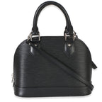 Louis Vuitton Black Epi Alma BB