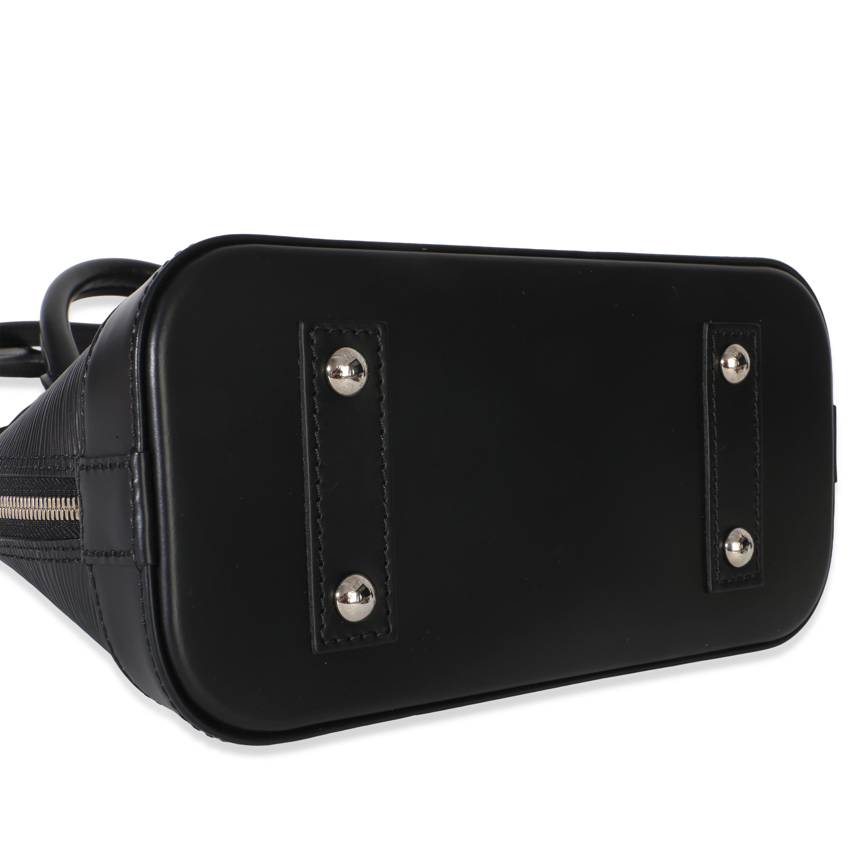 Louis Vuitton Black Epi Alma BB
