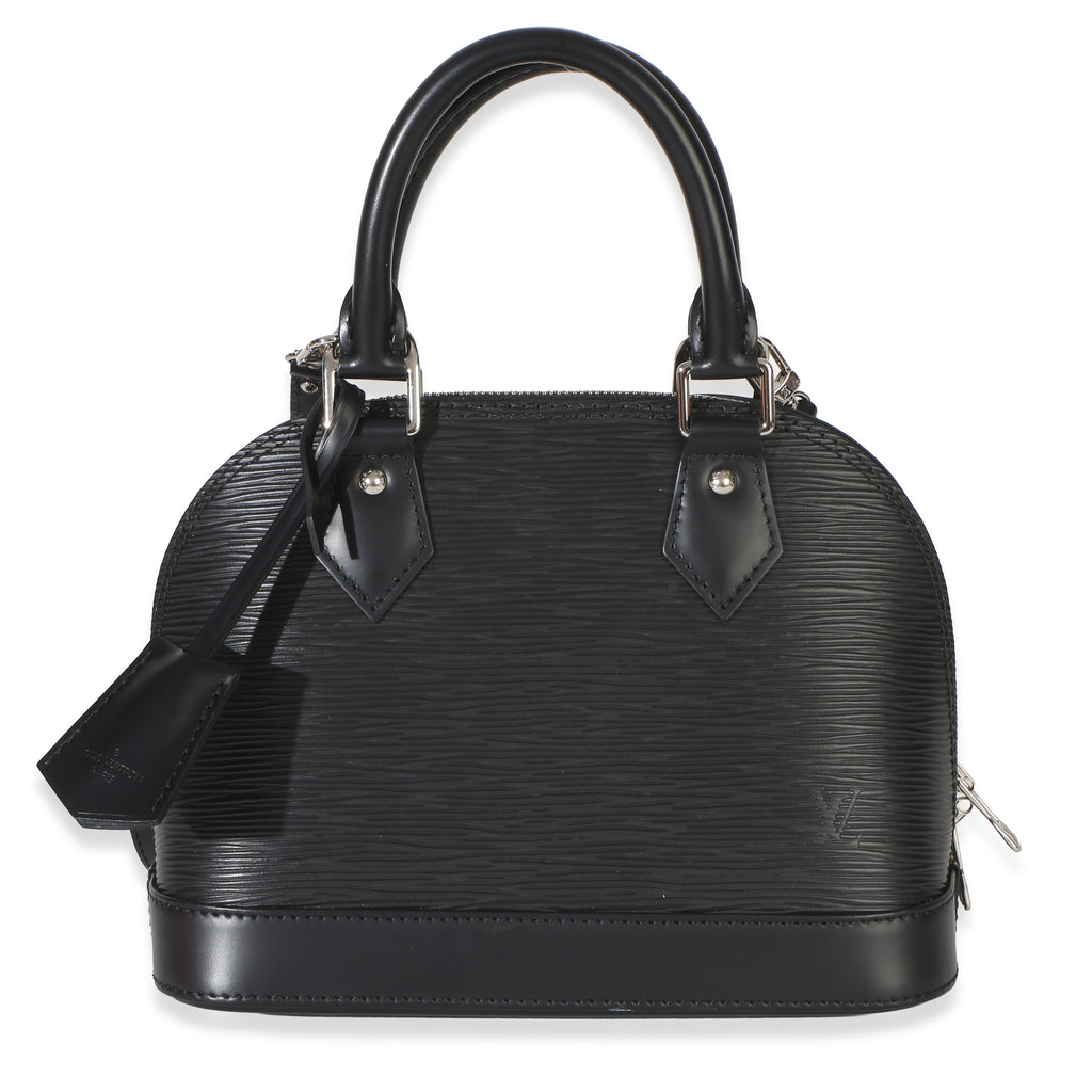 Louis Vuitton Black Epi Alma BB