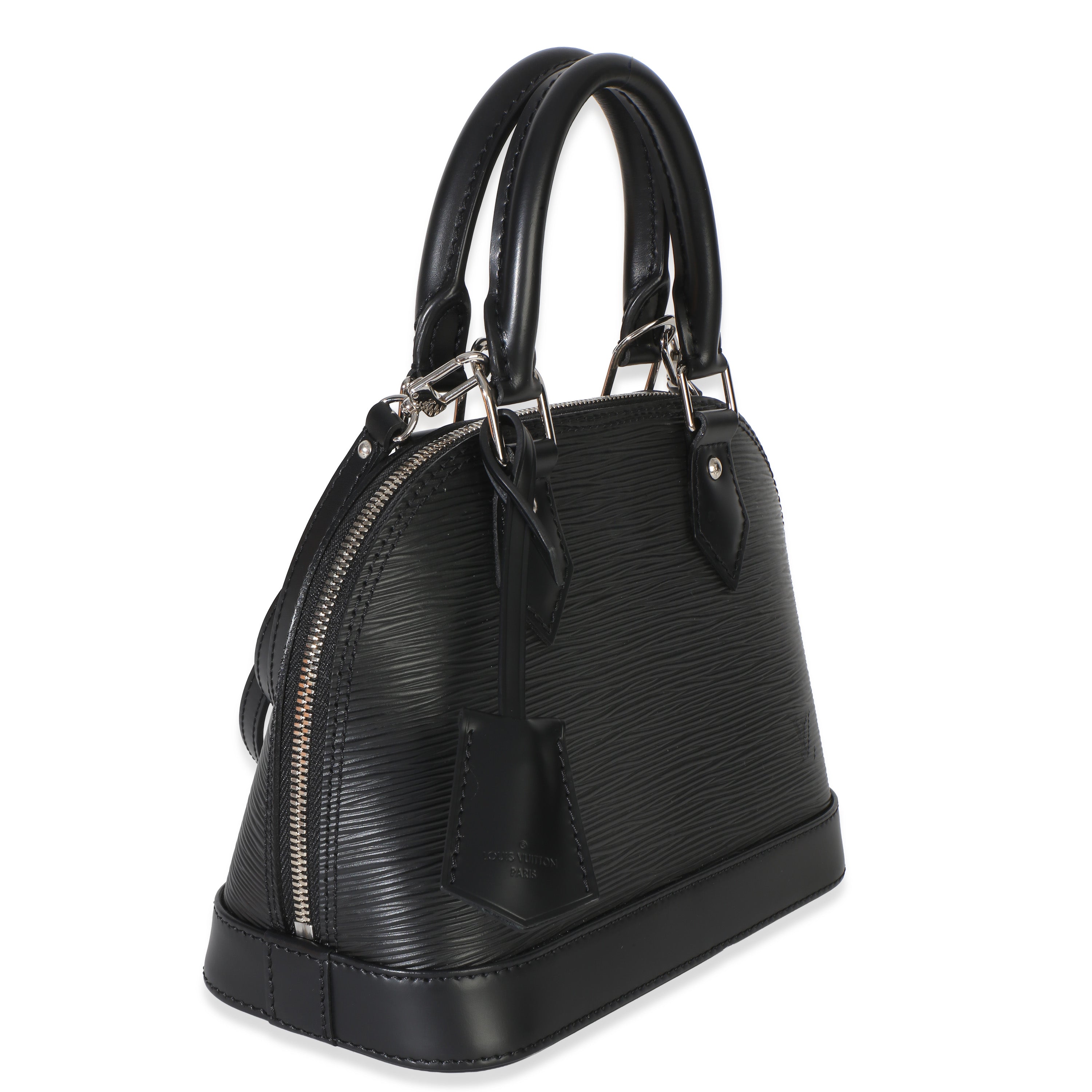 Louis Vuitton Black Epi Alma BB