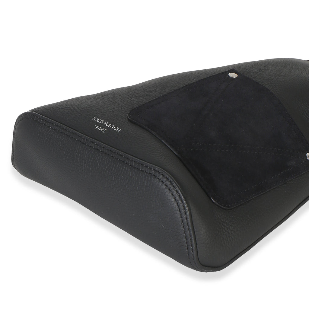 Louis Vuitton Black LV Touch Calfskin Delta Slingbag