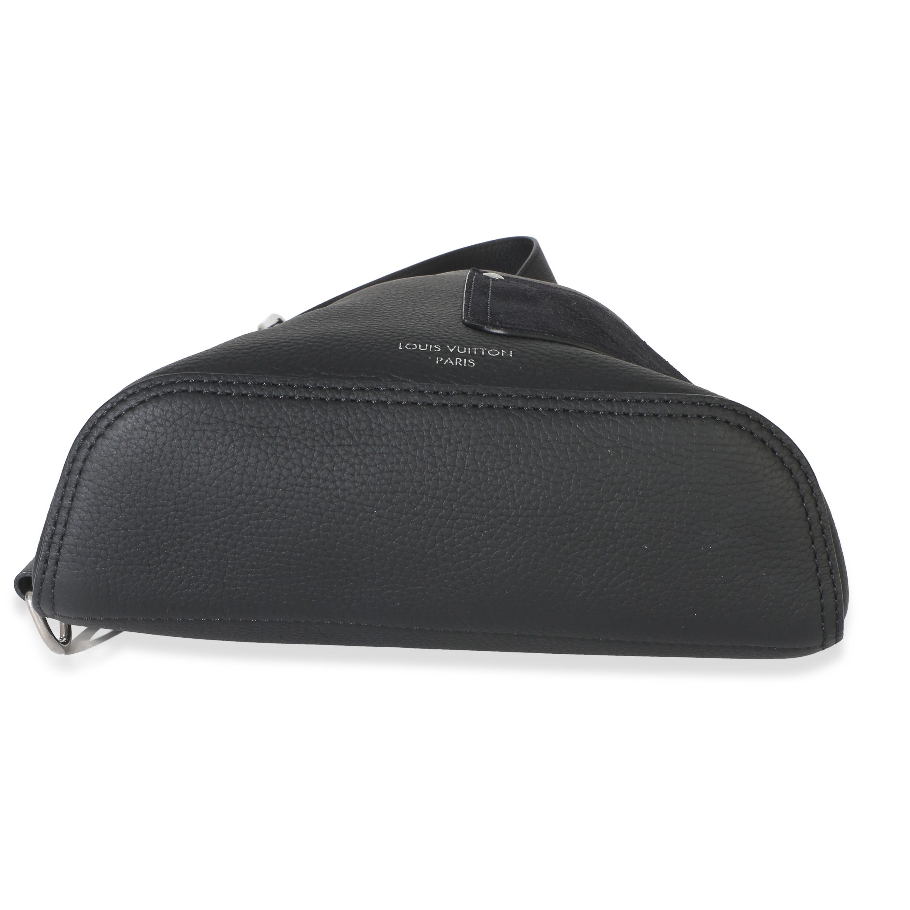 Louis Vuitton Black LV Touch Calfskin Delta Slingbag
