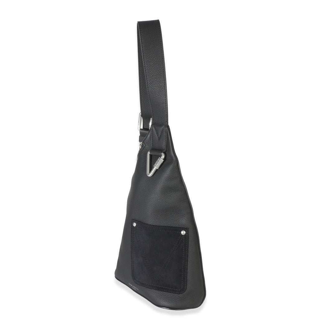 Louis Vuitton Black LV Touch Calfskin Delta Slingbag