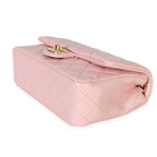 Chanel Pink Quilted Lambskin Small CC Crush Flap Bag