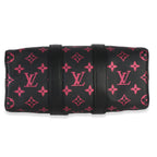Louis Vuitton Iridescent Black Multicolor Monogram Keepall Bandouliere 25