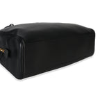 Chanel 26P Black Calfskin Large Bowling Bag