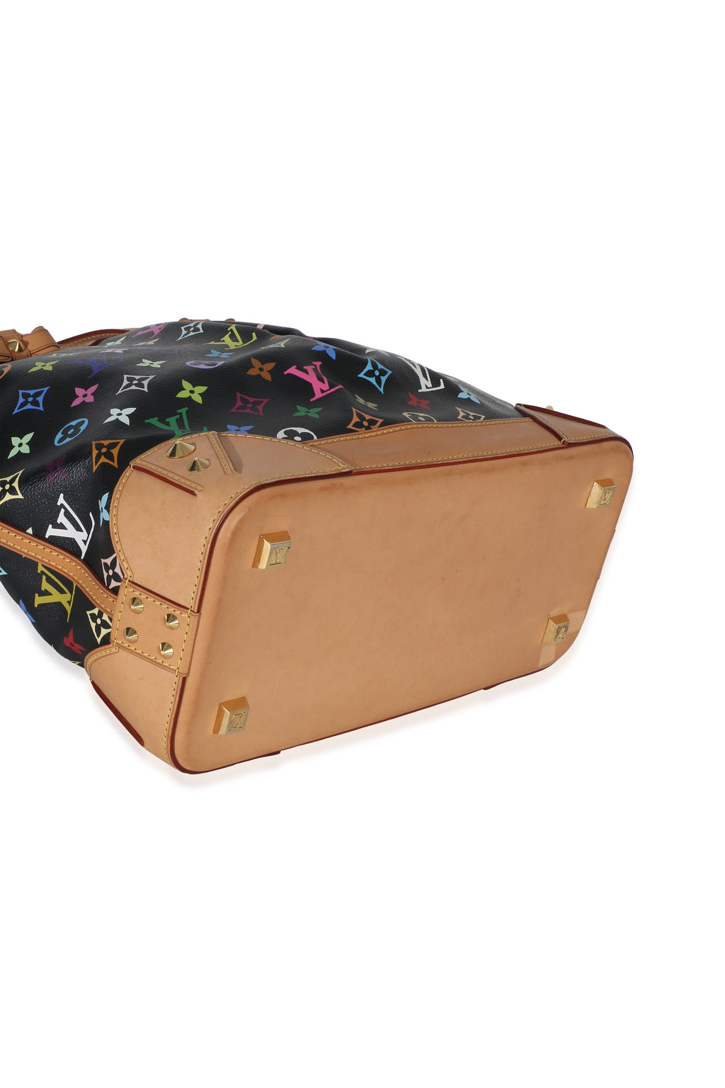 Louis Vuitton Black Monogram Multicolor Canvas Sharleen MM