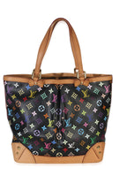 Louis Vuitton Black Monogram Multicolor Canvas Sharleen MM