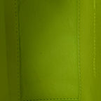Balenciaga Grained Calfskin Embossed Car Camera Bag Yellow Fluo Black