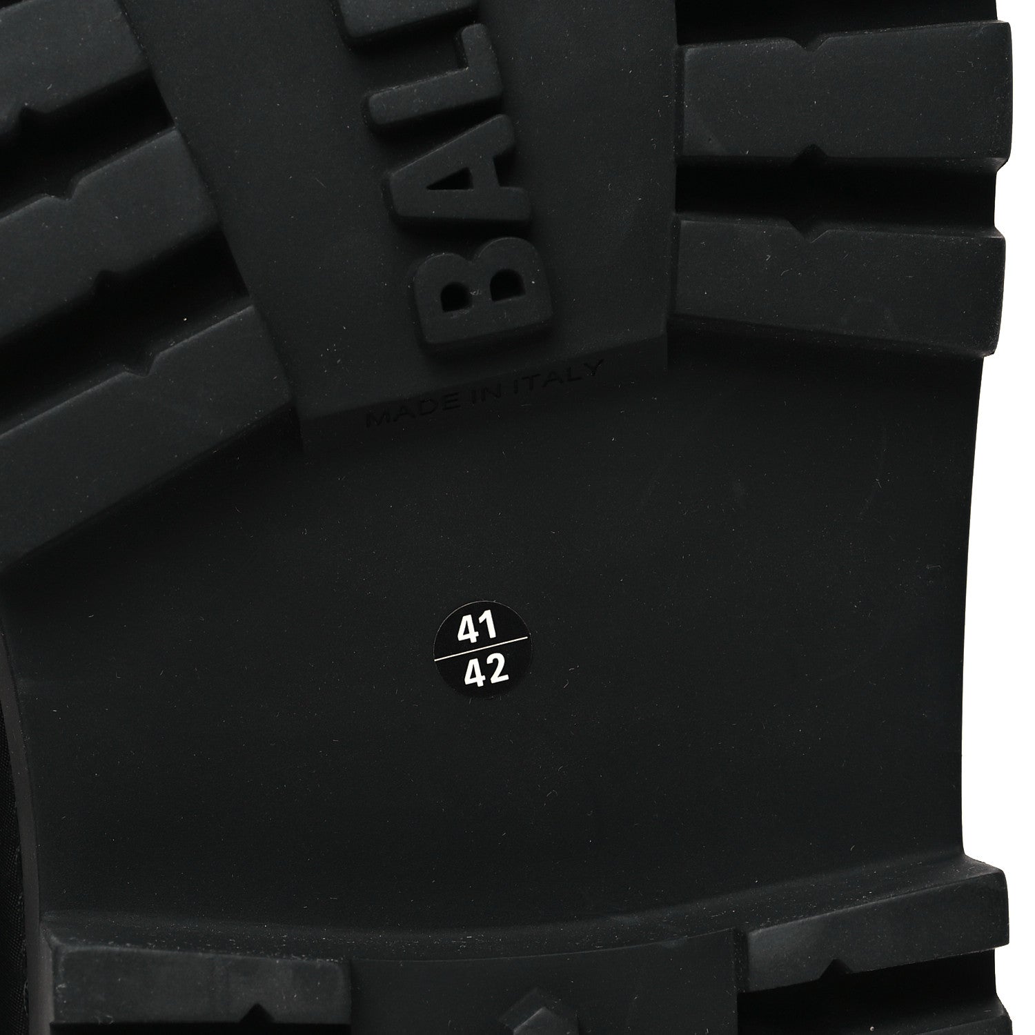 Balenciaga Nylon Mens Alaska High Boots 41-42 Black