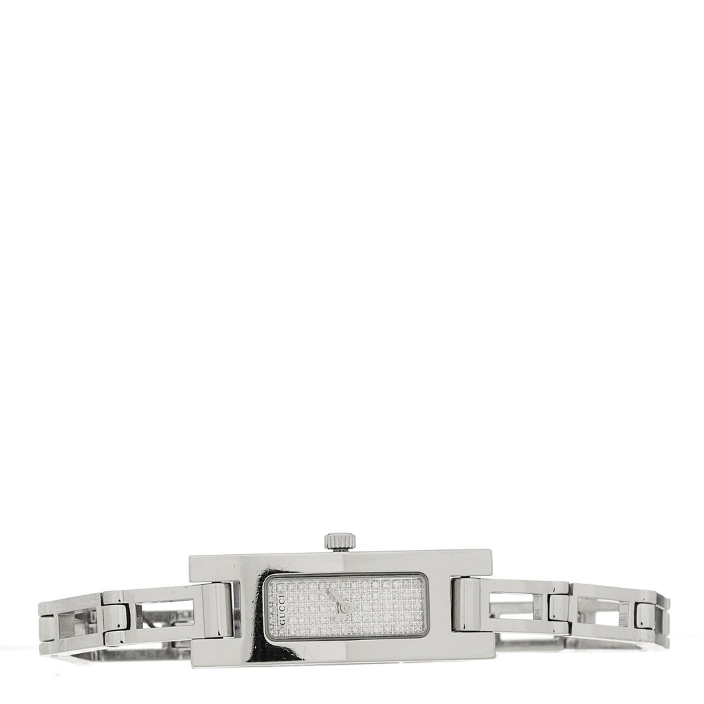 Gucci Stainless Steel Diamond 12mm 3900L Quartz Watch