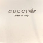 Gucci X ADIDAS Metal Enamel Cuff Bracelet S Silver Blue