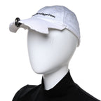 Balenciaga Cotton Drill Logo Baseball Cap S White