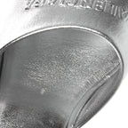 Balenciaga Metallic Sheepskin Duty Free 70mm Sandals 39 Silver