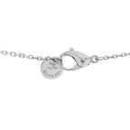 Chanel 18K White Gold Diamond Ceramic Ultra Necklace Black