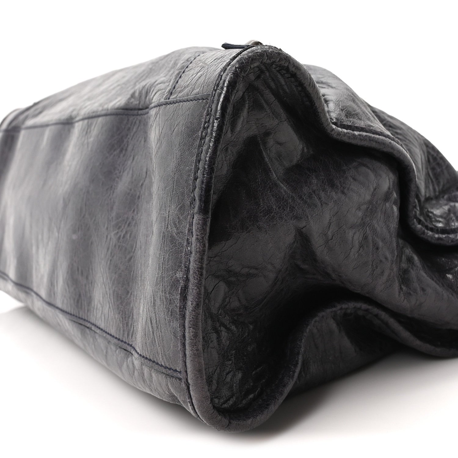 Balenciaga Agneau Classic Hardware City Bleu Roi