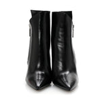 Saint Laurent Calfskin Niki 85 Wedge Booties 39.5 Black