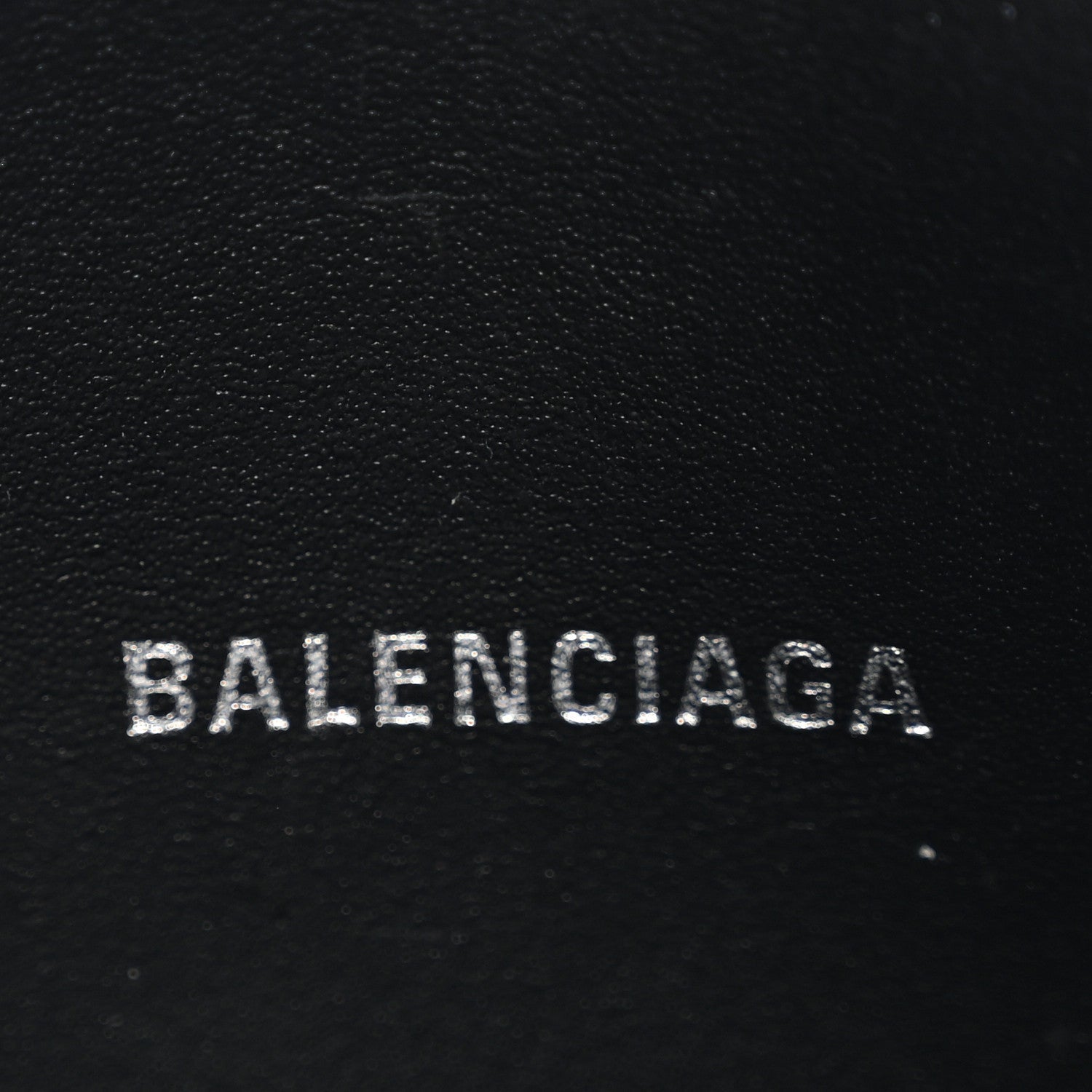 Balenciaga Calfskin I Love Techno XS Everyday Camera Bag Black