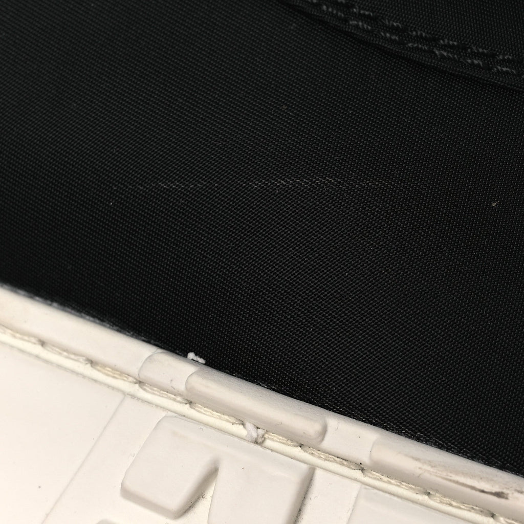 Prada Re-Nylon Gabardine Triangle Logo Double Wheel 50mm Sneakers 41.5 Black