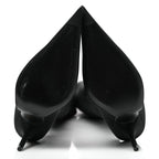 Balenciaga Spandex Pointed Toe Knife 110MM Thigh High Boots 39 Black