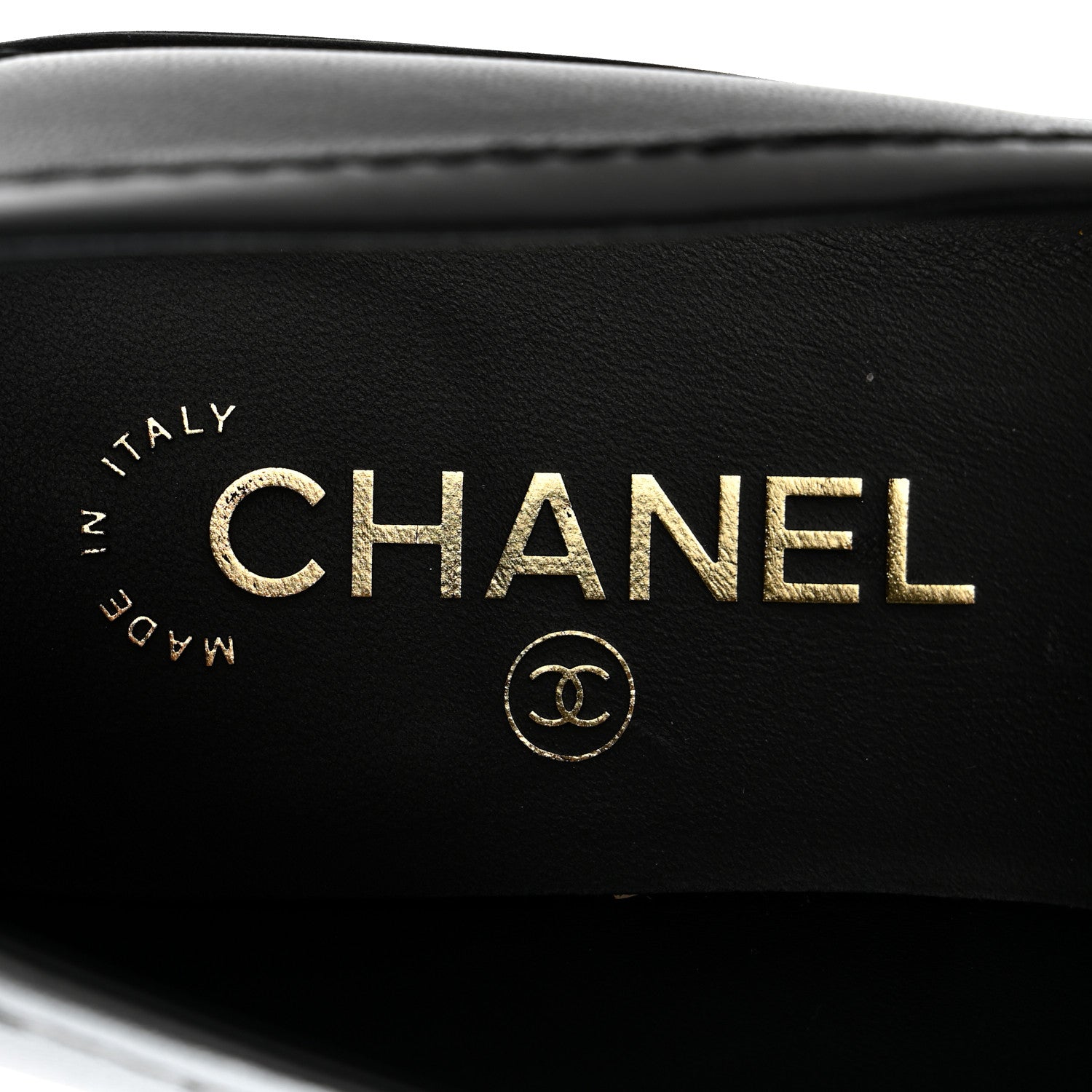 Chanel Lambskin Quilted CC Turnlock Loafers 39.5 Black