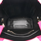 Balenciaga Calfskin XXS Everyday Tote Rose Magenta Black