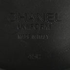 Chanel Veau Velours Mens Loafers 45 Black