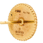 Gucci 18K Yellow Gold Enamel Icon Blooms Earrings