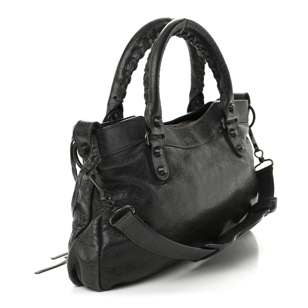 Balenciaga Agneau Classic Hardware First Anthracite