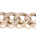 Chanel Metal CC Chain Link Choker Necklace L Gold