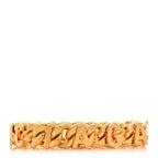 Balenciaga Metal Logo Chain Bracelet M Gold