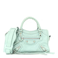 Balenciaga Agneau Classic Silver Hardware Mini City Maldives