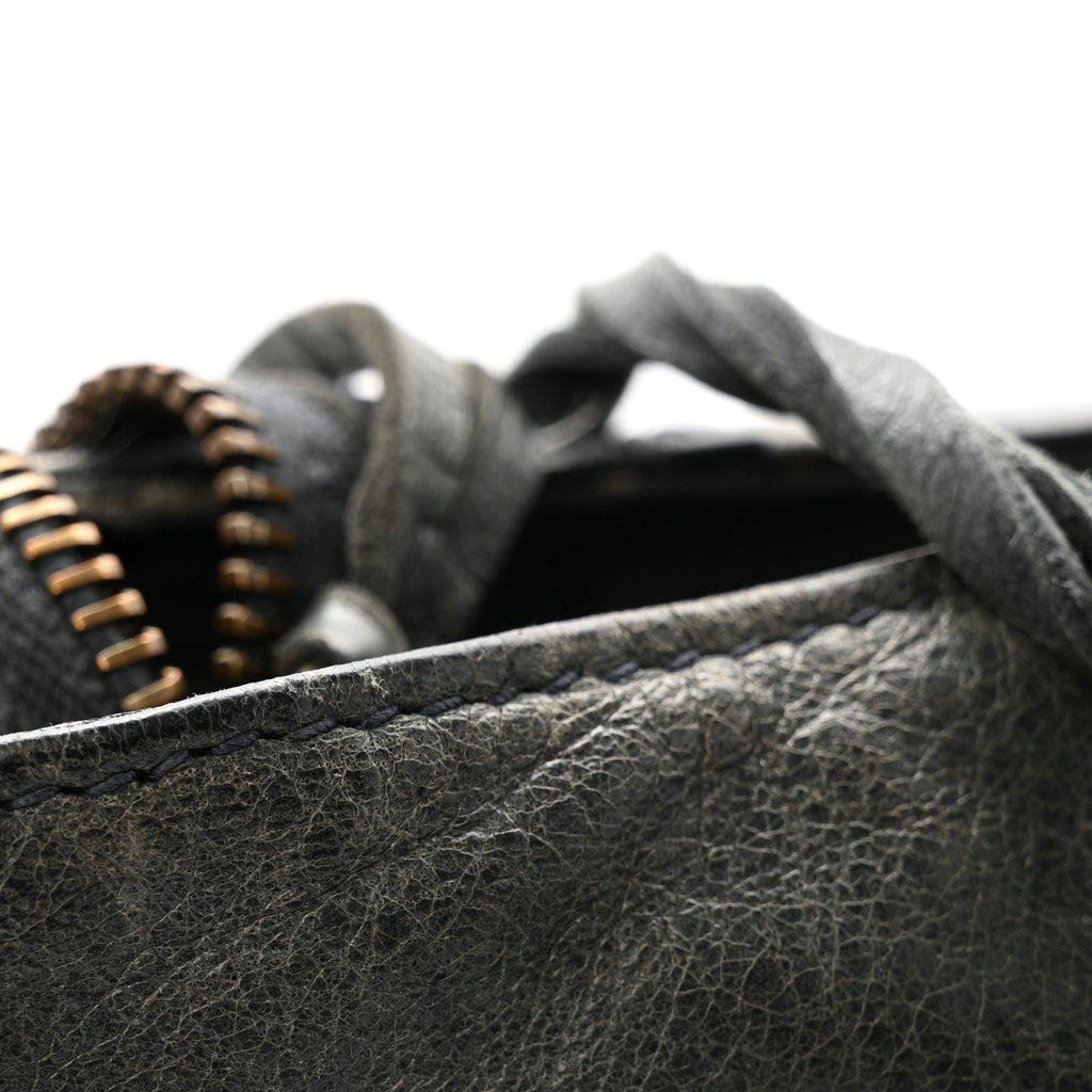 Balenciaga Agneau Classic Hardware Velo Anthracite