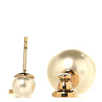 Christian Dior Pearl My ABCDior C Tribale Earring Gold