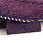 Balenciaga Agneau Giant 21 Silver Hardware Work Raisin