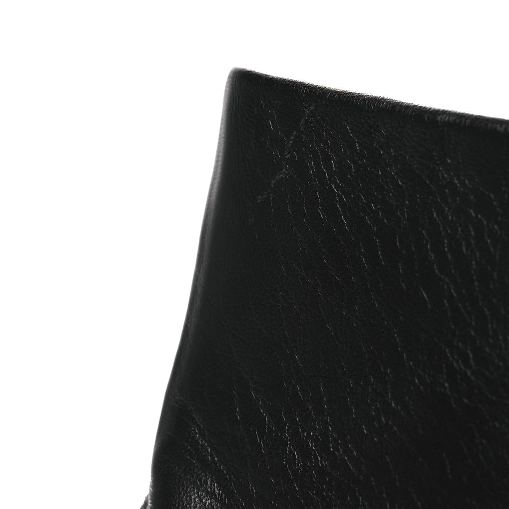 Saint Laurent Nappa Vendome Opyum 110 Ankle Boots 37 Black