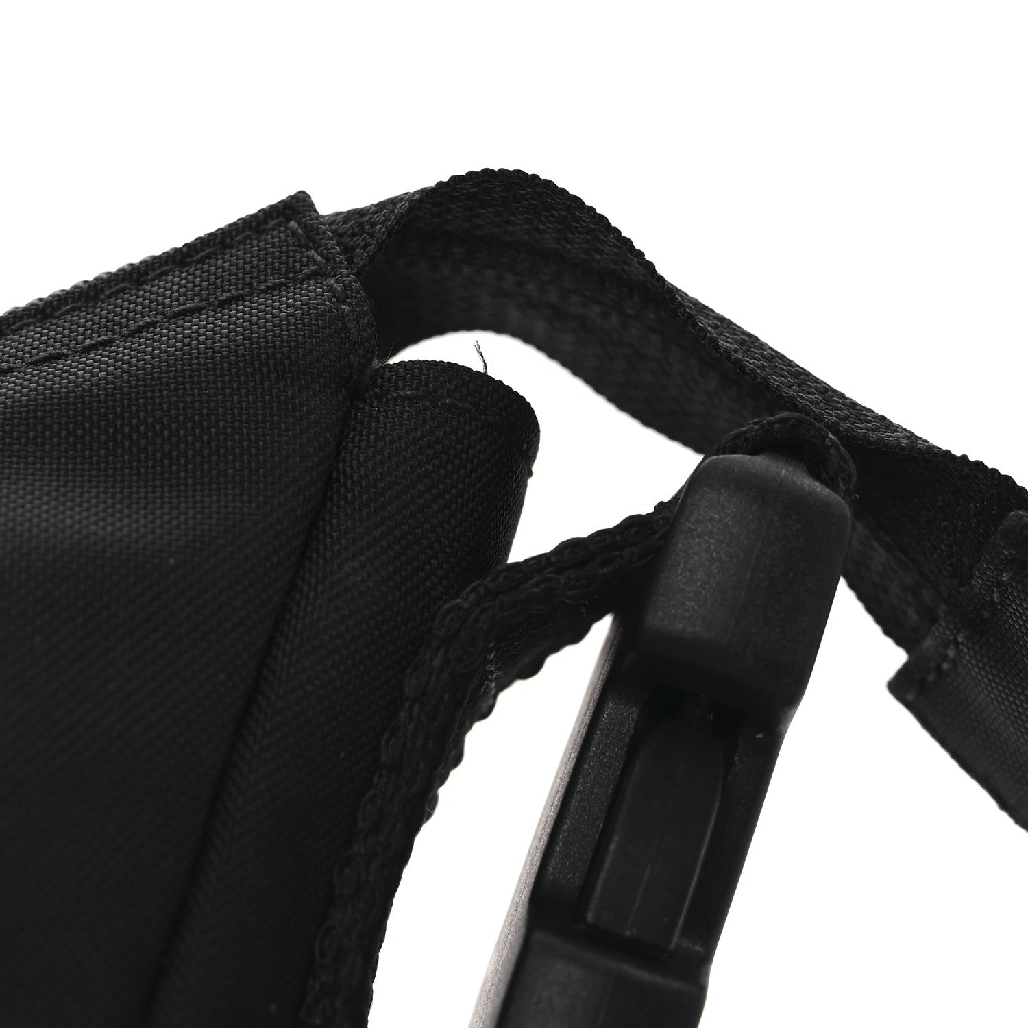 Balenciaga Recycled Sport Nylon Logo Embroidered Wheel Sling Bag Black Pink
