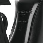 Saint Laurent Nappa Vendome Opyum 110 Ankle Boots 37 Black