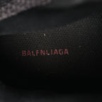 Balenciaga Mesh Nylon Womens Track Sneakers 39 Black Gris