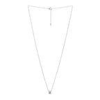 Chanel 18K White Gold Coco Crush Pendant Necklace