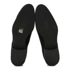 Chanel Veau Velours Mens Loafers 45 Black