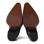 Christian Dior Shaded Calfskin Ombre L.A. Ankle Boots 37 Black Rouge