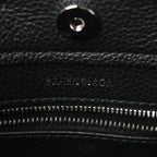 Balenciaga Grained Calfskin Mini 2.0 Everyday North South Shoulder Tote Bag Black
