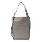 Balenciaga Calfskin Logo Embossed Small Tool 2.0 North-South Tote Balenciaga Grey