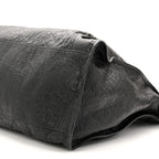 Balenciaga Arena Lambskin Brass Hardware Le City Travel Bag Black