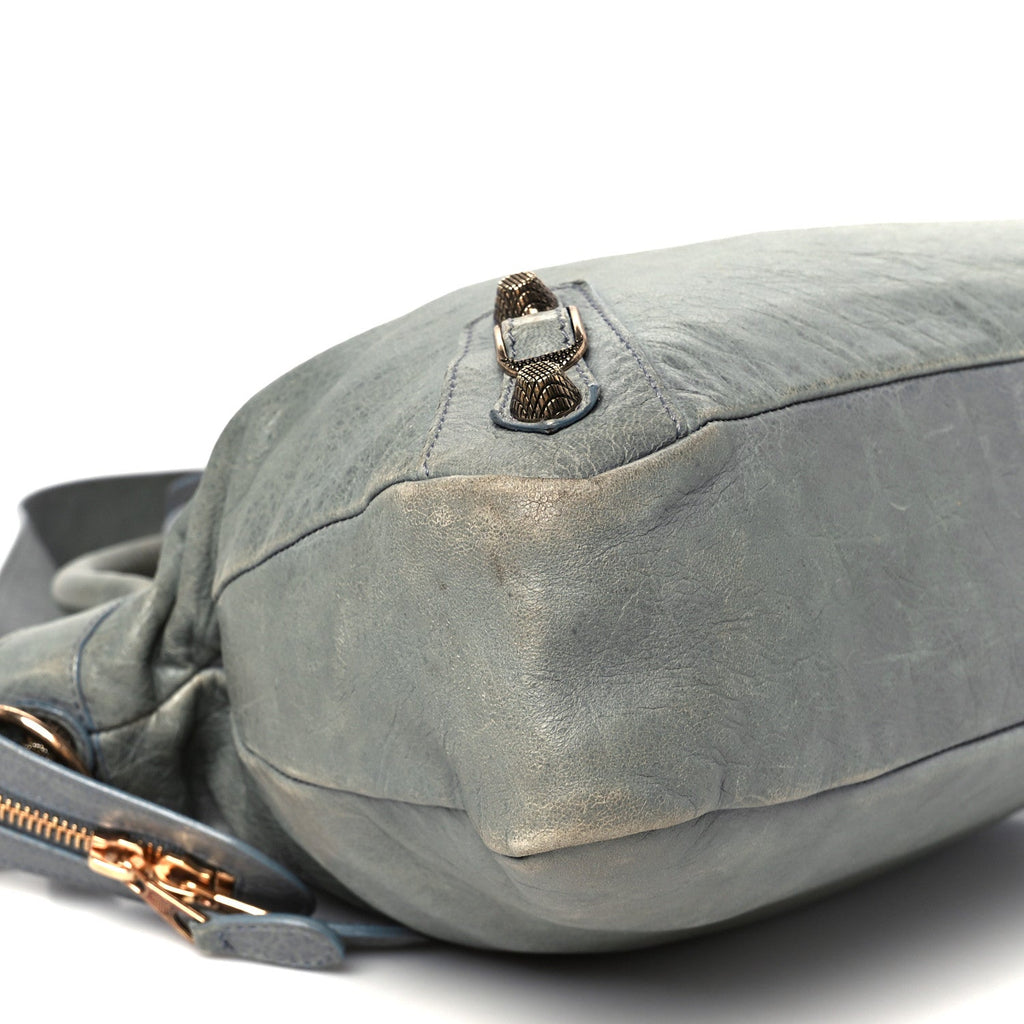 Balenciaga Agneau Giant 12 Rose Gold Hardware Town Ardoise