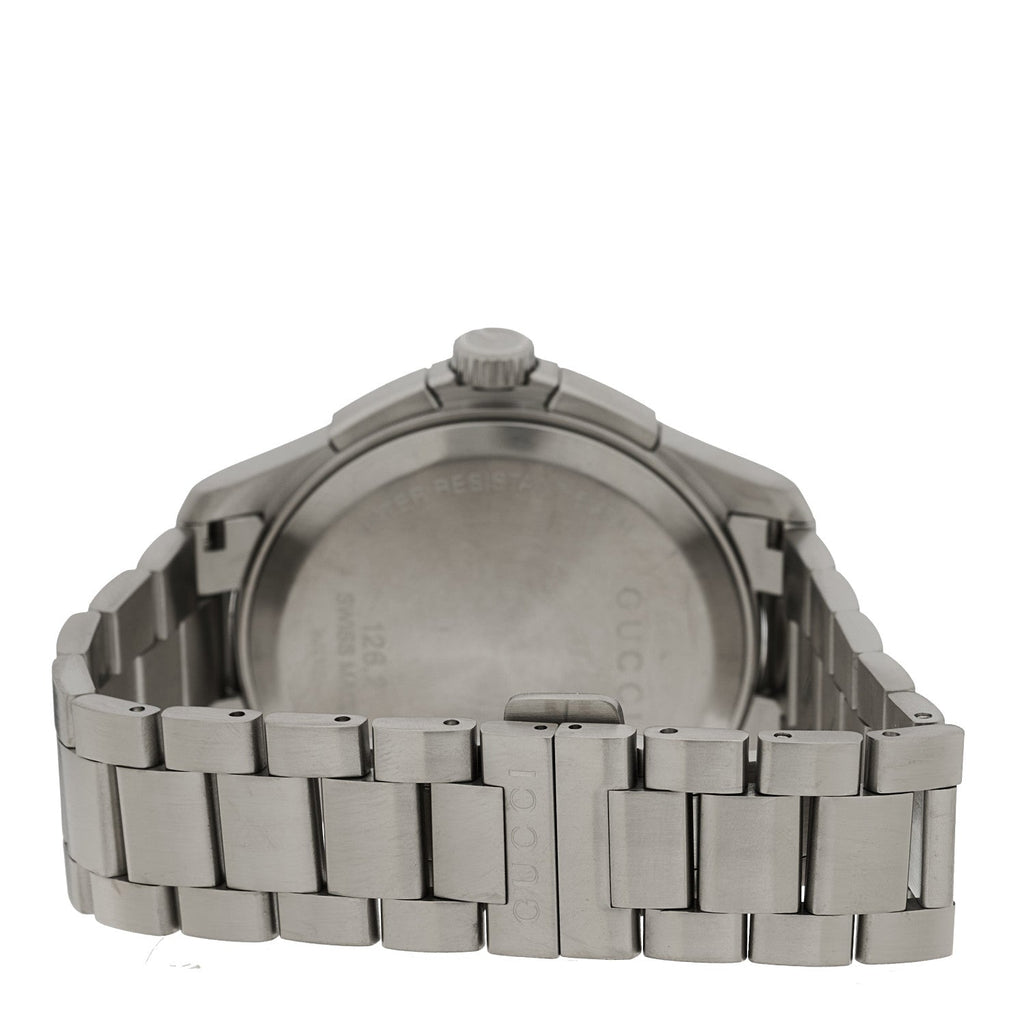 Gucci Stainless Steel 44mm G-Timeless Chronograph Quartz Watch Black